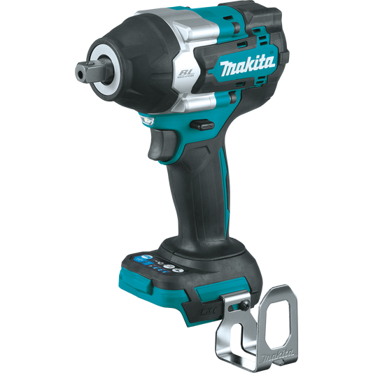 Makita XWT18Z 18V LXTÂ® Lithiumâ€‘Ion Brushless Cordless 4â€‘Speed Midâ€‘Torque 1/2" Sq. Drive Impact Wrench w/ Detent Anvil, Tool Only