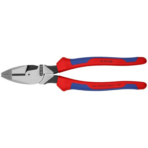 KNIPEX 09 02 240 9 1/2" High Leverage Lineman's Pliers New England Head