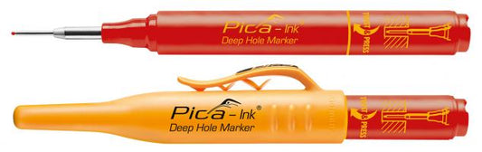 Pica-Ink 150/40 Marker for Deep Holes - Red