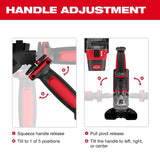 Milwaukee 2986-20 M18 FUEL 18V Lithium-Ion Brushless Cordless 4-1/2 in./5 in. Dual-Trigger Braking Grinder (Tool-Only)