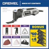 Dremel MM35-05 17-Piece 3.5-Amp Variable Speed Oscillating Multi-Tool Kit with Soft Case