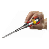 Vessel Tools 2200P2100 Ball Ratchet Screwdriver No.2200, Ph No.2 x 100