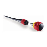 Vessel Tools 2200P2100 Ball Ratchet Screwdriver No.2200, Ph No.2 x 100