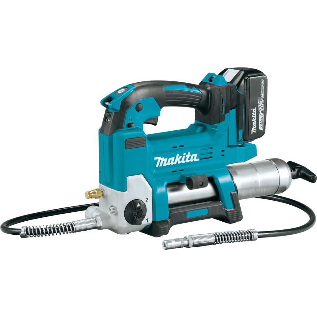 Makita XPG01S1 18V LXT® Lithium‑Ion Cordless Grease Gun Kit (3.0Ah) Ge ...