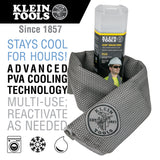 Klein 60093 Cooling Towel, Gray