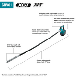 Makita GRV01M1 40V max XGT® Brushless Cordless 5‑1/2' Concrete Vibrator Kit (4.0 Ah) Plus Get a Free GAG13Z (via e-rebate)