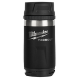 Milwaukee 48-22-8391B PACKOUT 12oz Insulated Bottle with Sip Lid - Black