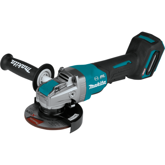 Makita GAG13Z 40V max XGT® Brushless Cordless 4‑1/2" / 5" X‑LOCK Paddle Switch Angle Grinder, with Electric Brake, Tool Only