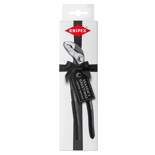 Knipex 87 99 180 S01 Limited Edition 2024 Holiday BiColor Cobra Water Pump Pliers, 7-1/4 in.