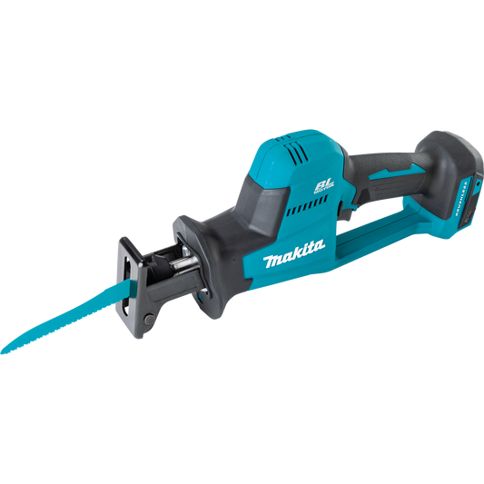 Makita XRJ08Z 18V LXTÂ® Lithiumâ€‘Ion Brushless Cordless Compact Oneâ€‘Handed Recipro Saw, Tool Only