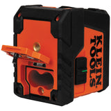 KLEIN 93MCLG Green Mini Cross-Line Self-Leveling Laser Level, 50-Foot