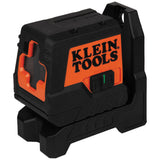 KLEIN 93MCLG Green Mini Cross-Line Self-Leveling Laser Level, 50-Foot