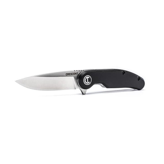 Crescent Tools CPK325C 3 1/4" Drop Point Composite Handle Pocket Knife