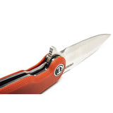 Crescent Tools CPK350CR 3 1/2" Harpoon Blade Composite Handle Pocket Knife, Rawhide