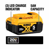 DeWalt DCB205C 20V Max 5Ah Battery Starter Kit