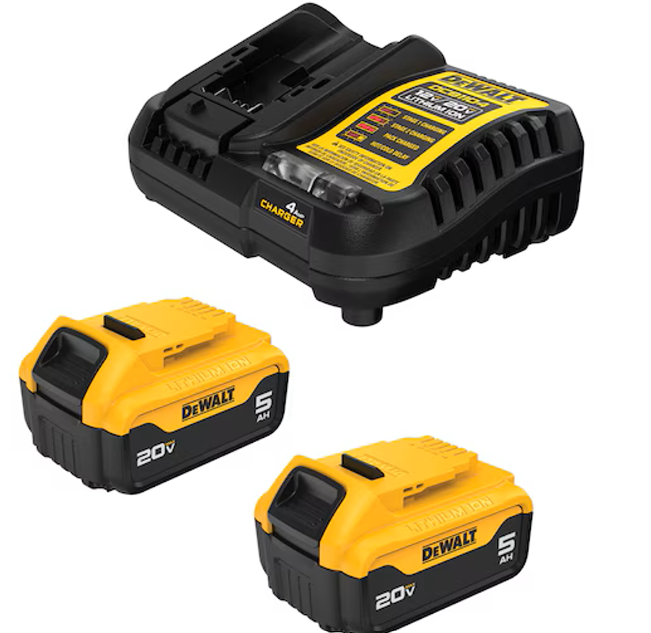 DeWalt DCB205-2C 20V MAX* 5AH BATTERY KIT – Fasteners Inc