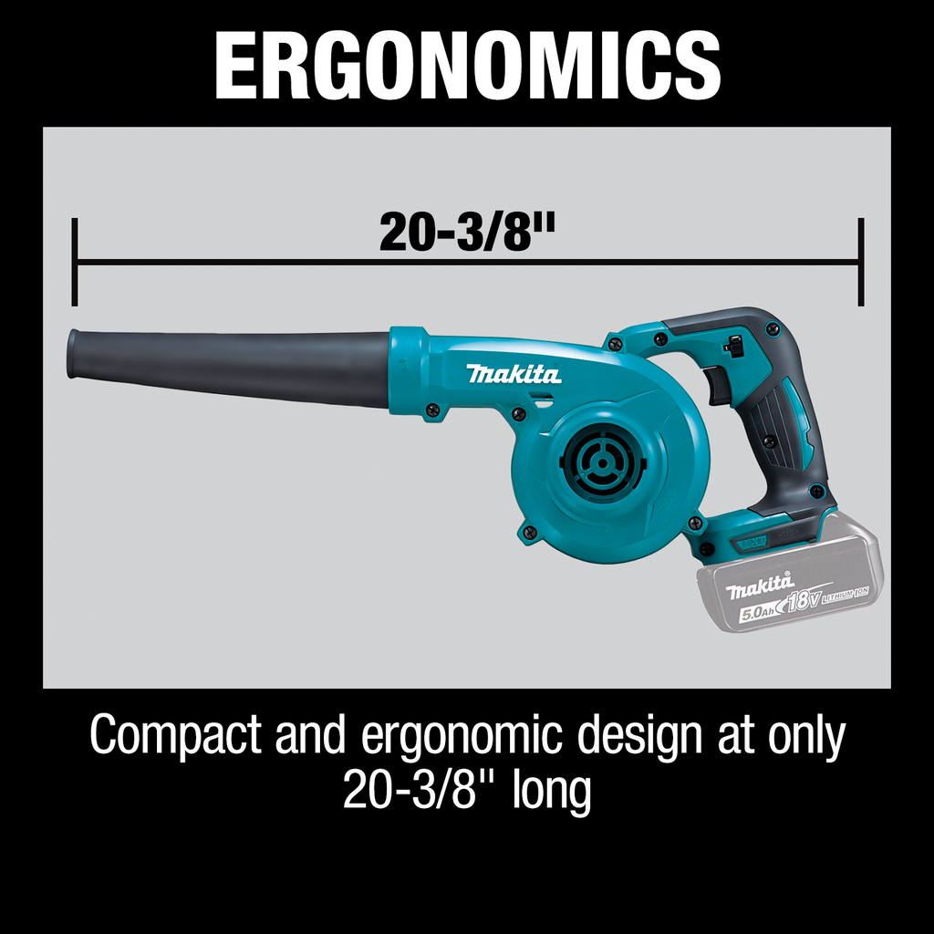 Makita XBU05Z Makita XBU05Z 18V LXT?? Lithiumƒ??Ion Cordless Blower, T ...