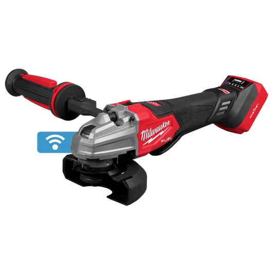 Milwaukee 2986-20 M18 FUEL 18V Lithium-Ion Brushless Cordless 4-1/2 in./5 in. Dual-Trigger Braking Grinder (Tool-Only)