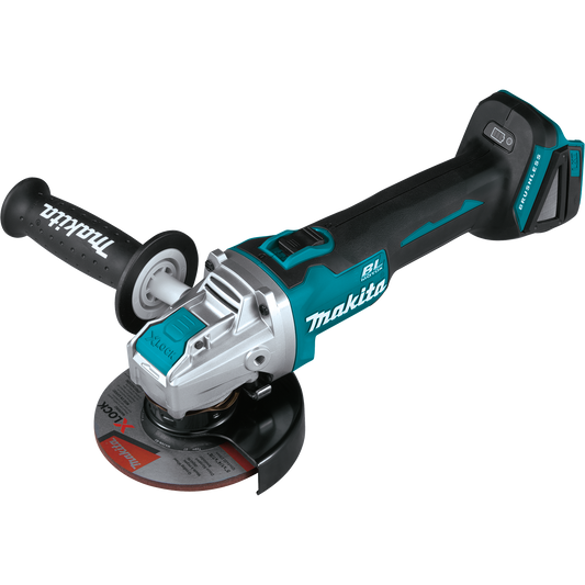 Makita XAG25Z 18V LXTÂ® Lithiumâ€‘Ion Brushless Cordless 4â€‘1/2â€ / 5" Xâ€‘LOCK Angle Grinder, with AFTÂ®, Tool Only