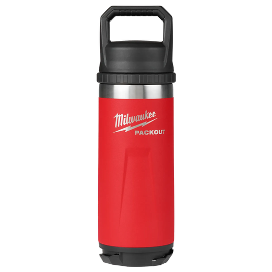 Milwaukee 48-22-8382R PACKOUT 18oz Insulated Bottle with Chug Lid