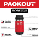 Milwaukee 48-22-8391R PACKOUT 12oz Insulated Bottle with Sip Lid - Red