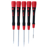 Wiha 26195 5-Piece PicoFinish Slotted & Phillips Screwdriver Set