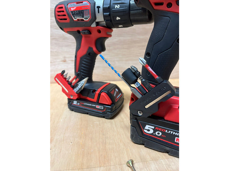 Milwaukee m18 bit discount holder