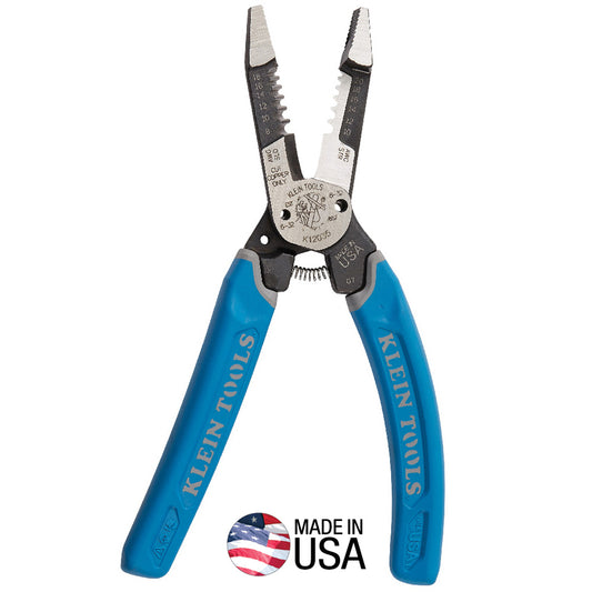 KLEIN K12035  Klein-Kurve® Heavy-Duty Wire Stripper 8-20 AWG