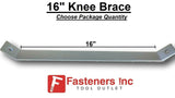 16" Knee Brace/Bracket for 1 5/8" Unistrut Channel (#478316) P2452 EG
