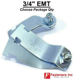 3/4" EMT Steel Conduit Pipe Clamps for Unistrut Channel (#4312) P1427