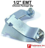 1/2" EMT Steel Conduit Pipe Clamps for Unistrut Channel #4311 P1426