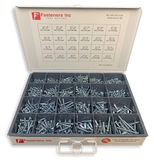 1421 Piece Phillips Pan Head Sheet Metal Screw Zinc Assortment Fastener Kit