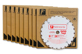 (10 PACK) 6-1/2" 24T Wood Cutting Circular Saw Blade Fasteners Inc Brand