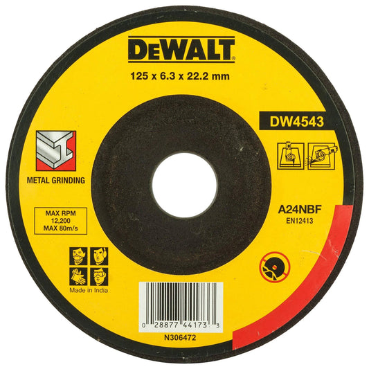 DeWalt DW4543 5" x 1/4" x 7/8" Grinding Wheel