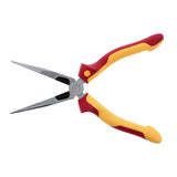 Wiha 32923 INSULATED INDUSTRIAL LONG NOSE PLIERS W/ CUTTERS 8"