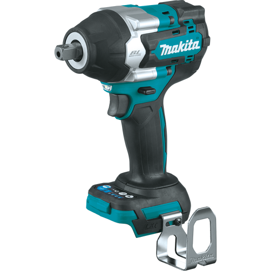 Makita XWT18Z 18V LXT® Lithium‑Ion Brushless Cordless 4‑Speed Mid‑Torque 1/2" Sq. Drive Impact Wrench w/ Detent Anvil, Tool Only