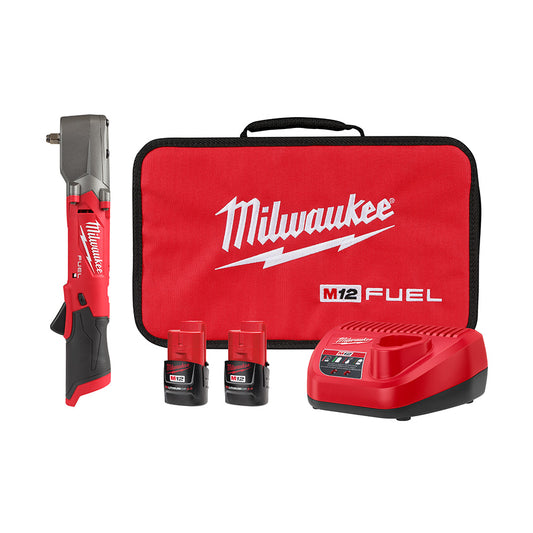 Milwaukee 2564-22 M12 FUEL 3/8" Right Angle Impact Wrench Kit