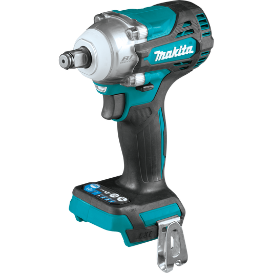 Makita XWT14Z 18V LXT® Lithium‑Ion Brushless Cordless 4‑Speed 1/2" Sq. Drive Impact Wrench w/ Friction Ring Anvil, Tool Only
