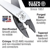 Klein 1005 Crimping and Cutting Tool for Connectors