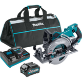 Makita GSR01M1 40V max XGT® Brushless Cordless Rear Handle 7‑1/4” Circular Saw Kit, 4.0 Ah Plus Free GDT02Z Impact Driver Via E-Rebate