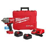 Milwaukee 2862-22R M18 FUEL  w/ ONE-KEY High Torque Impact Wrench 1/2" Pin Detent Kit