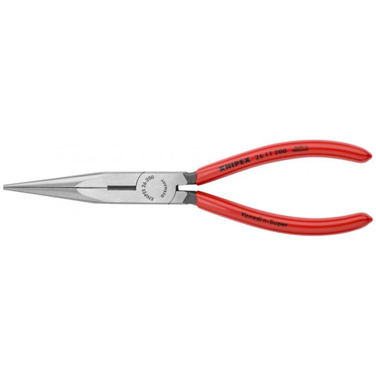 KNIPEX 26 11 200 8" Long Nose Pliers with Cutter