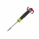 KLEIN 32581 Multi-Bit Electronics Screwdriver, 4-in-1, Phillips, Slotted Bits