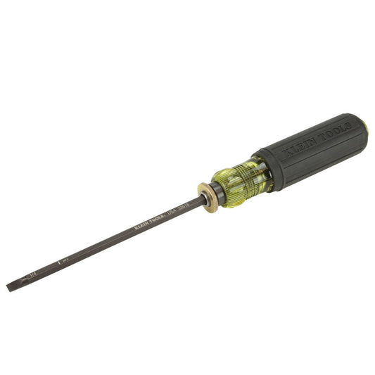 KLEIN 32751 ADJUSTABLE SCREWDRIVER, #2 PHILLIPS AND 1/4" SLOTTED DRIVERS