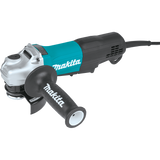Makita GA5052 4‑1/2" / 5" Paddle Switch Angle Grinder, with AC/DC Switch