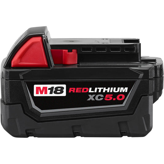 Milwaukee 48-11-1850 M18 REDLITHIUM XC 5.0Ah Extended Capacity Battery Pack