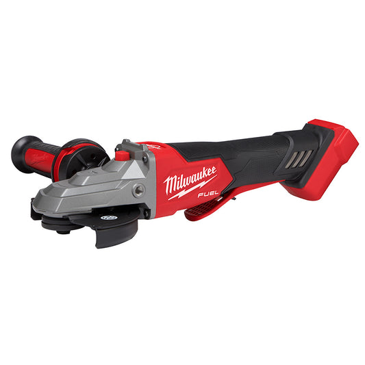 Milwaukee 2886-20 M18 FUEL 5" Flathead Braking Grinder, Paddle Switch No-Lock