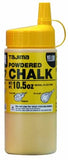 TAJIMA PLC2-Y300 Micro Chalk - Yellow 10.5 oz (300g) Ultra-Fine Snap-Line Chalk