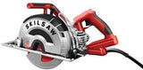 SKILSAW SPT78MMC-22 15 Amp Corded Electric 7 1/4 in. Magnesium Worm Drive Circular Saw with 24-Tooth Carbide Tipped Diablo Blade