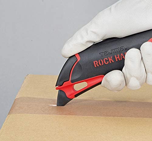 Tajima Rock Hard Auto Lock Utility Knife with 1 - 7 Point Rock Hard